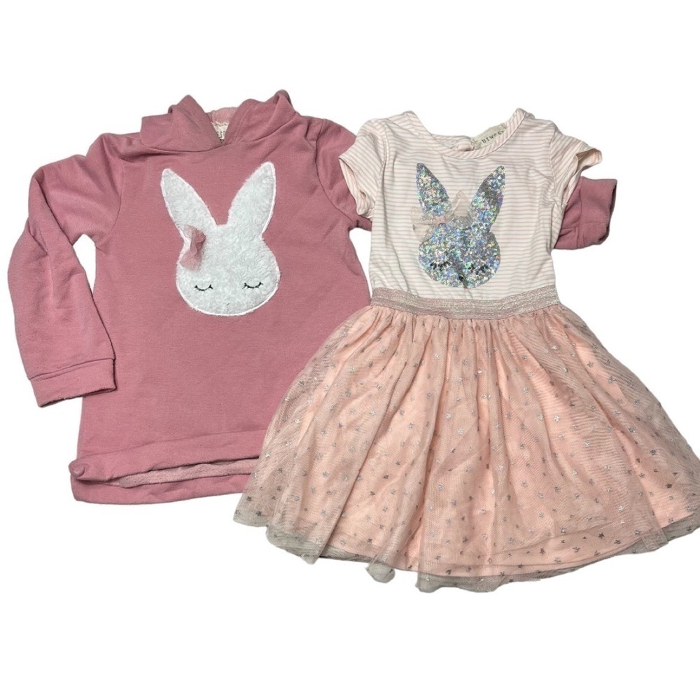 Btween Bunny Dress 4 & Bunny Hooded Sweatshirt 6X